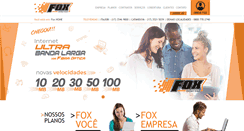 Desktop Screenshot of foxinternet.com.br